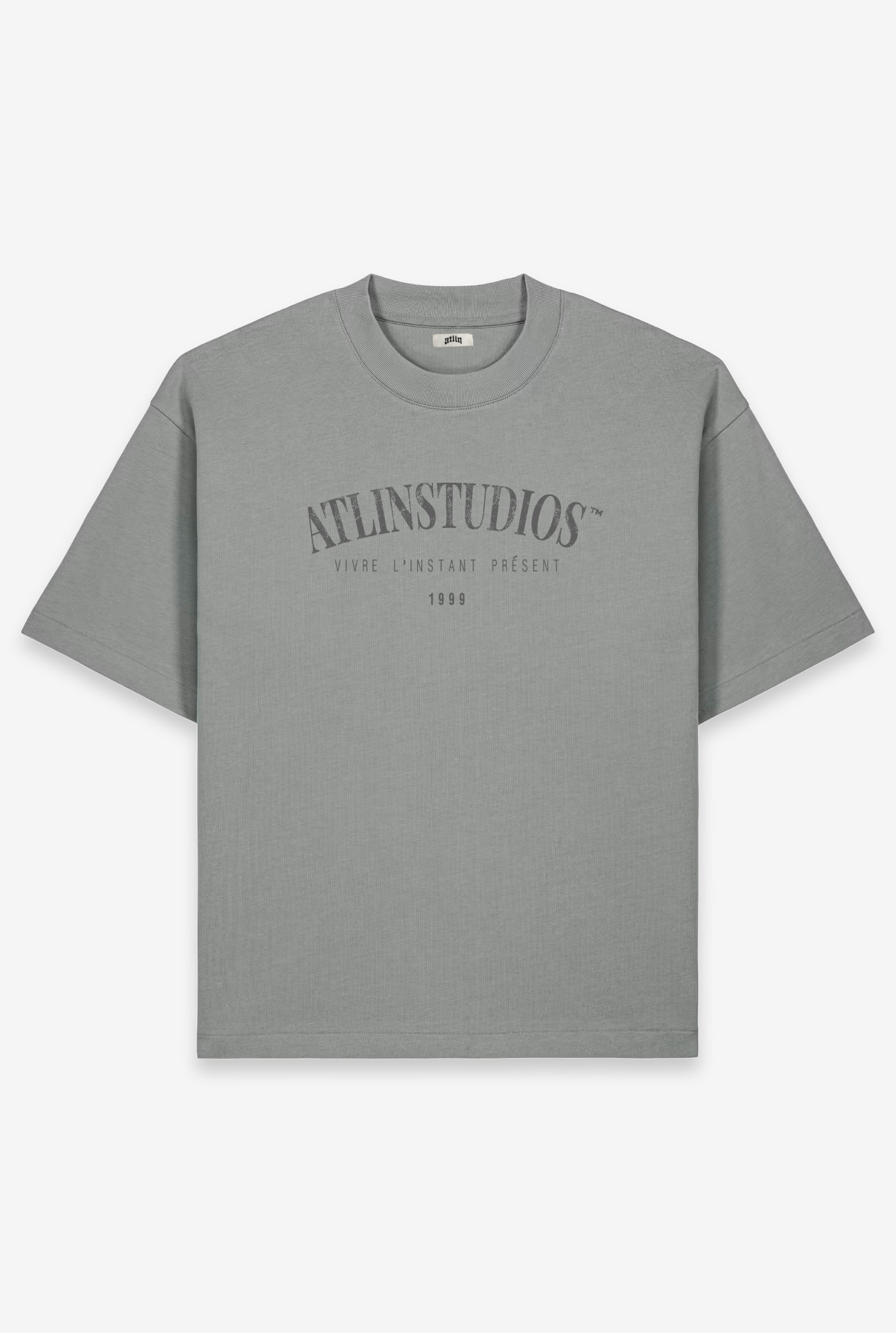 BOXY ESSENTIAL TEE 280GSM MISTY GREY