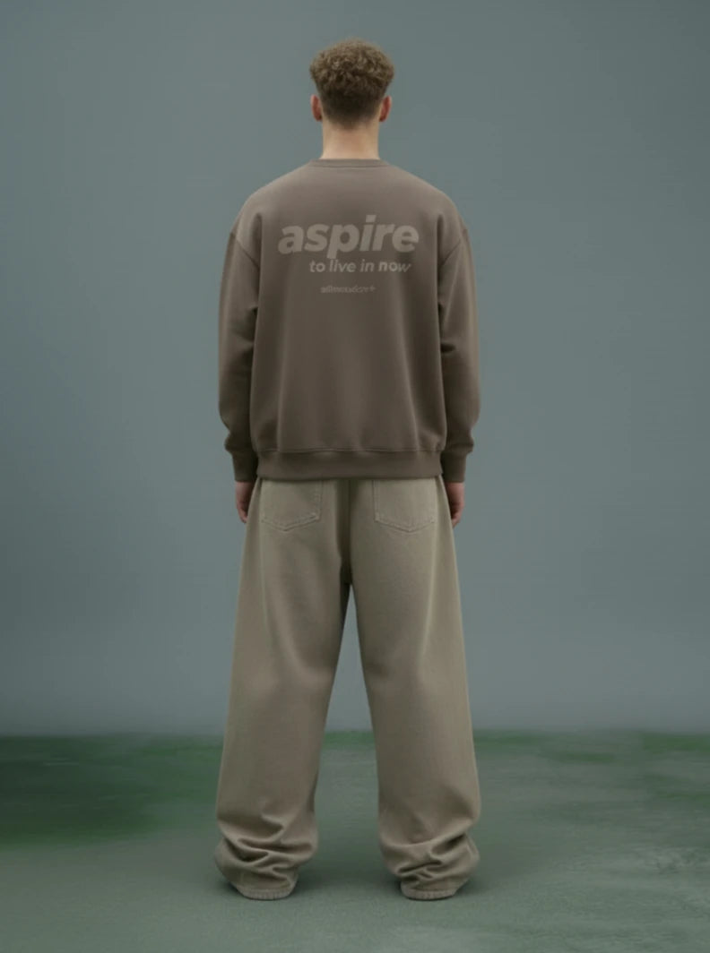 ASPIRE SWEATER MOCHA BROWN