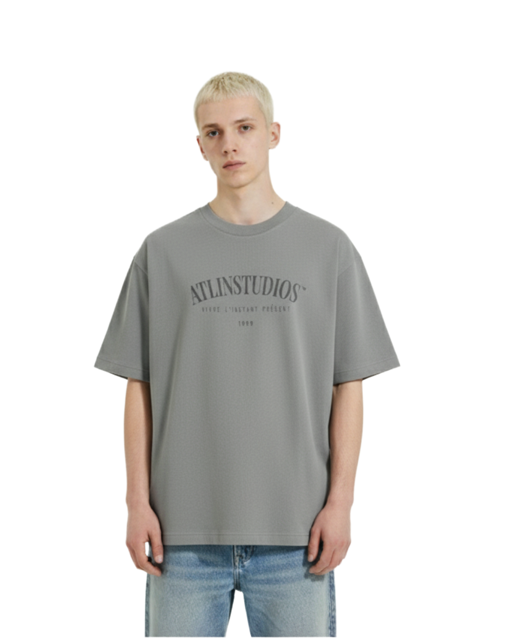 BOXY ESSENTIAL TEE 280GSM MISTY GREY