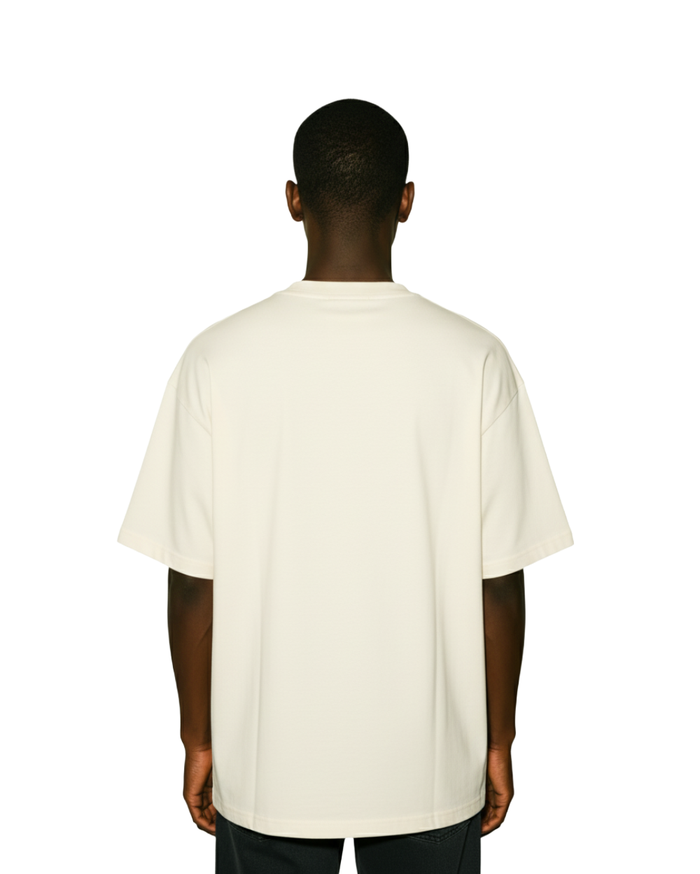 BOXY ESSENTIAL TEE 280GSM OFF-WHITE