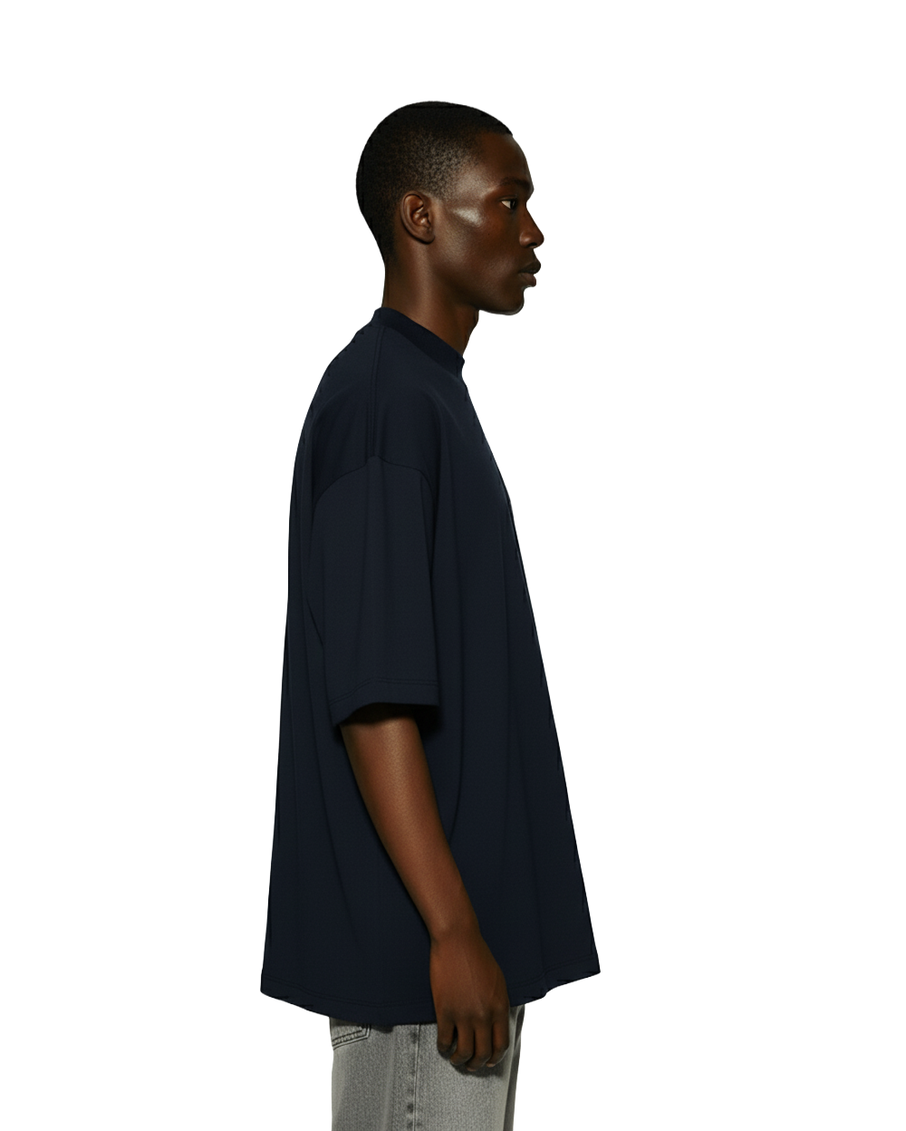ATLINSTUDIOS T-SHIRT NAVY BLUE