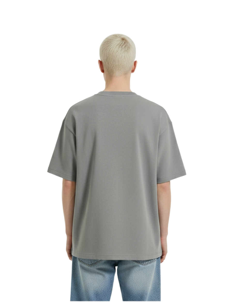 BOXY ESSENTIAL TEE 280GSM MISTY GREY