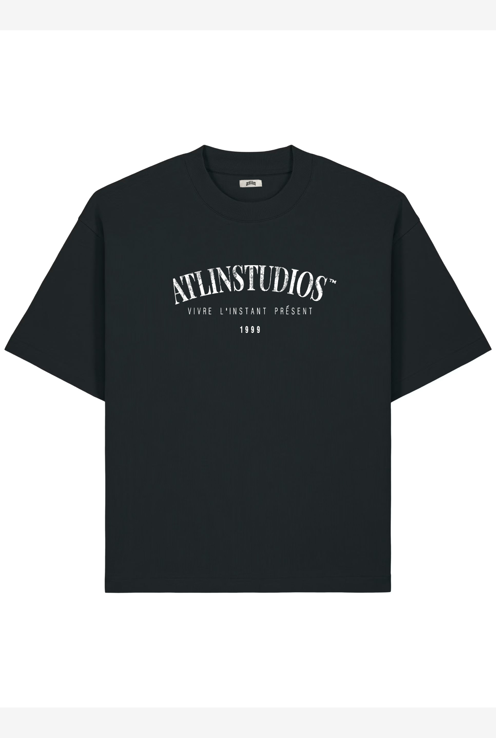 BOXY ESSENTIAL TEE 280GSM BLACK