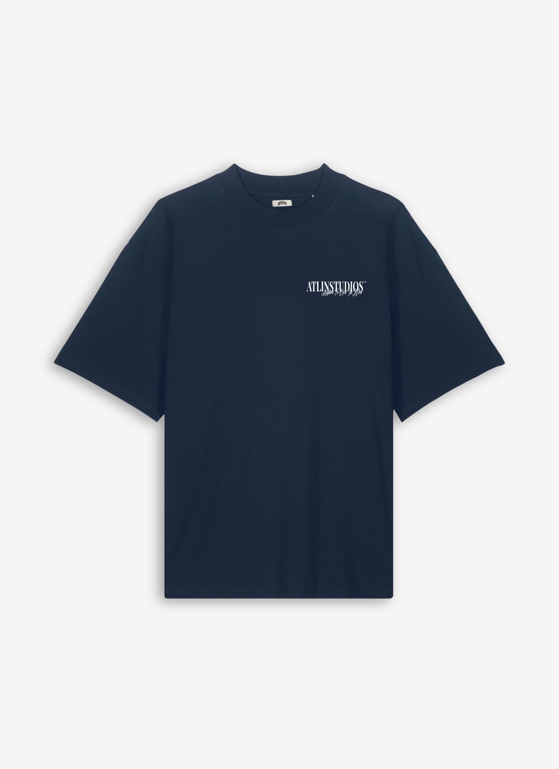ATLINSTUDIOS T-SHIRT NAVY BLUE