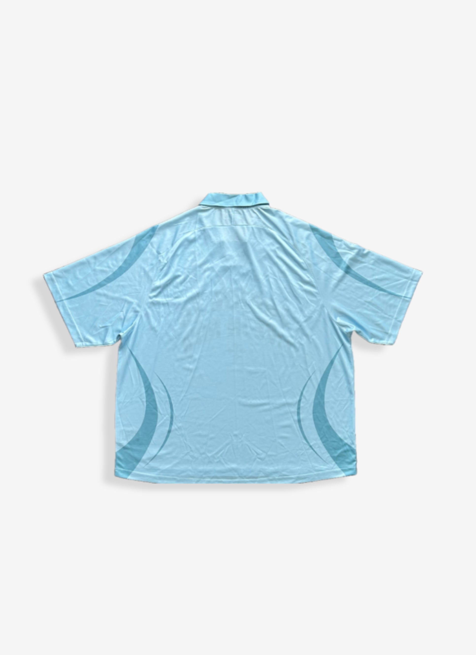 RETRO FOOTBALL SHIRT LIGHT BLUE