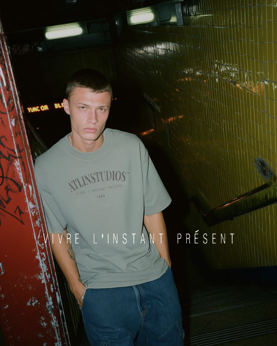 BOXY ESSENTIAL TEE 280GSM MISTY GREY